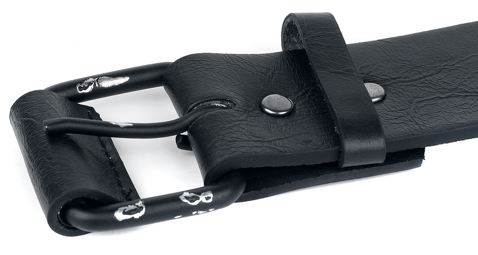 Ceinture  de Black Premium by EMP - Ceinture Cloutée - pour Unisexe - noir - Black Premium by EMP - View 2