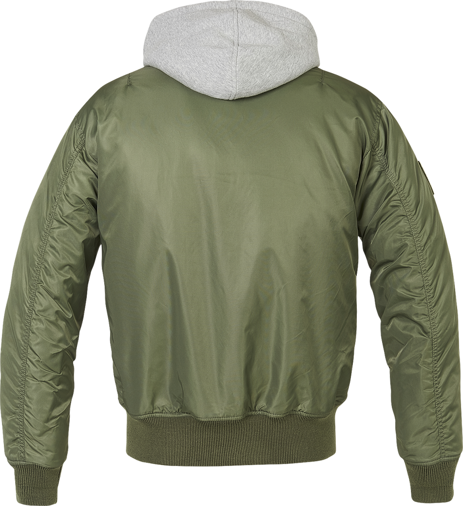 Bomber Rockabilly de Brandit - Veste À Capuche Chaude MA1 - S à 4XL - pour Homme - olive - Brandit - View 2