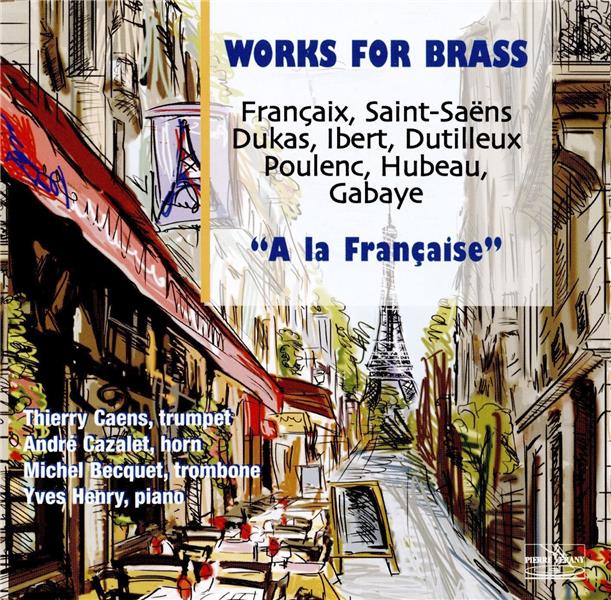 Works for brass "à la française" - Front Cover