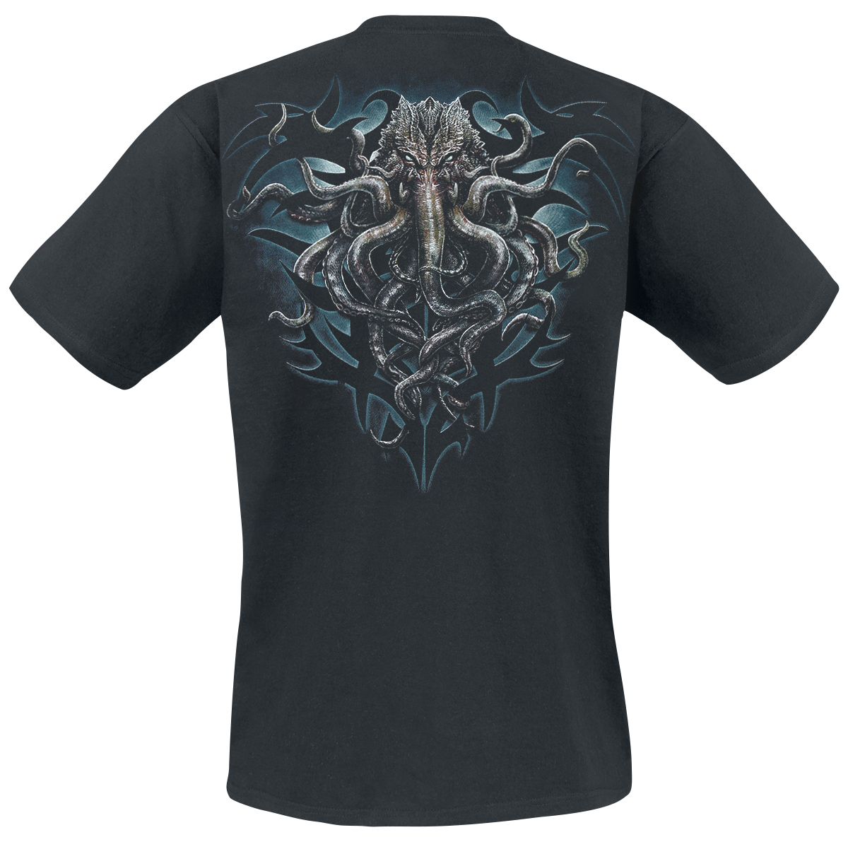 T-Shirt Manches courtes Gothic de Spiral - Cthulhu - S à XXL - pour Homme - noir - Spiral - View 2