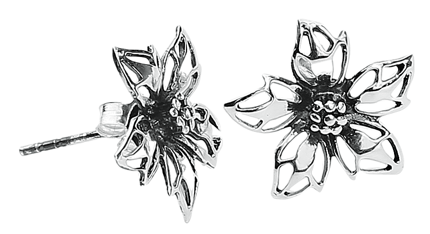 Set de clous d'oreilles  de etNox - Wild Flower - pour Femme - Standard - etNox - View 2