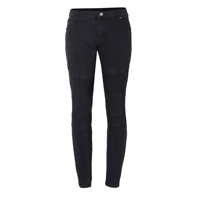 Jean  de Forplay - Pantalon Style Motard - W27L32 à W34L34 - pour Femme - noir - Forplay