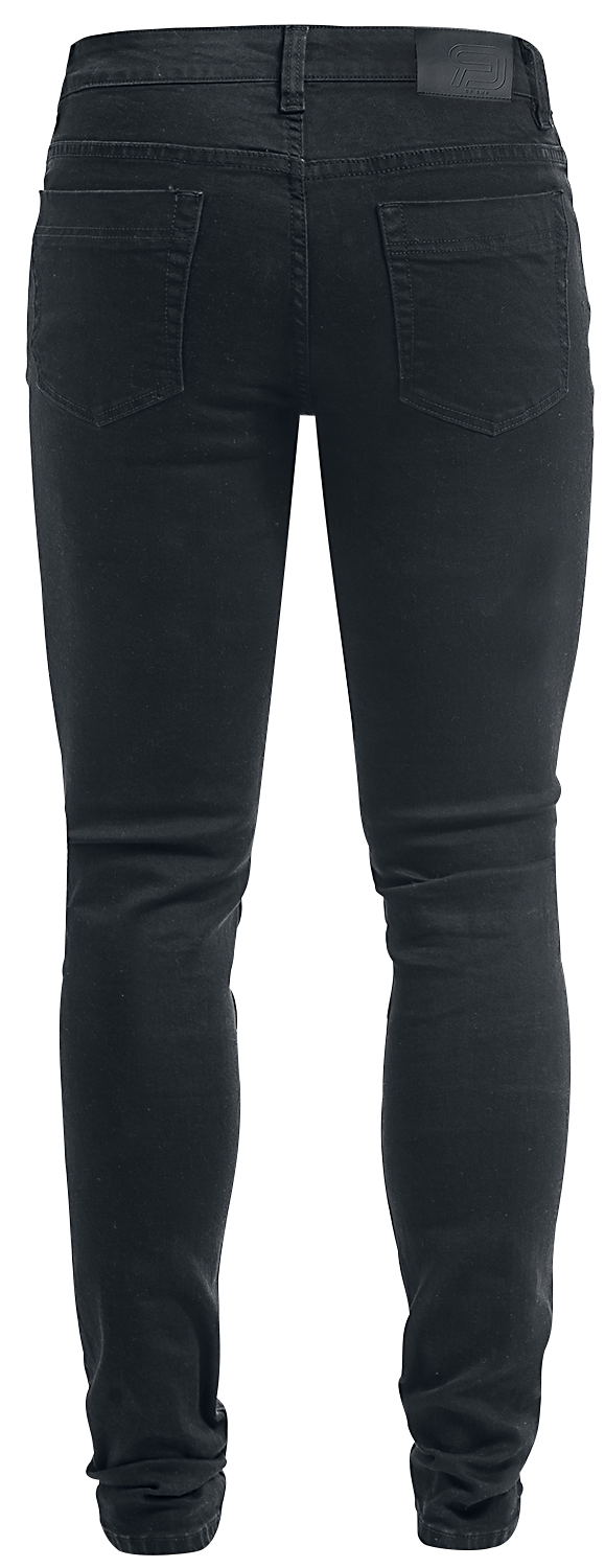 Jean  de Forplay - Pantalon Style Motard - W30L32 à W38L34 - pour Homme - noir - Forplay - View 2