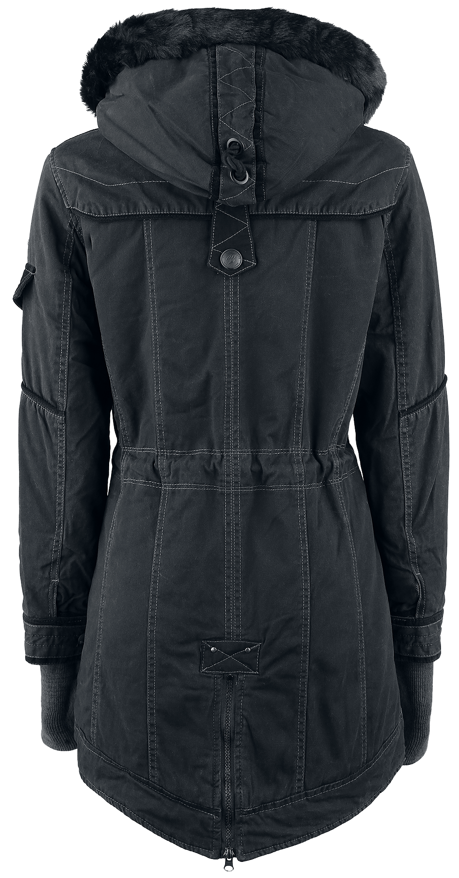 Veste d'hiver  de Brandit - Parka Femme Saby - S à XXL - pour Femme - noir - Brandit - View 2
