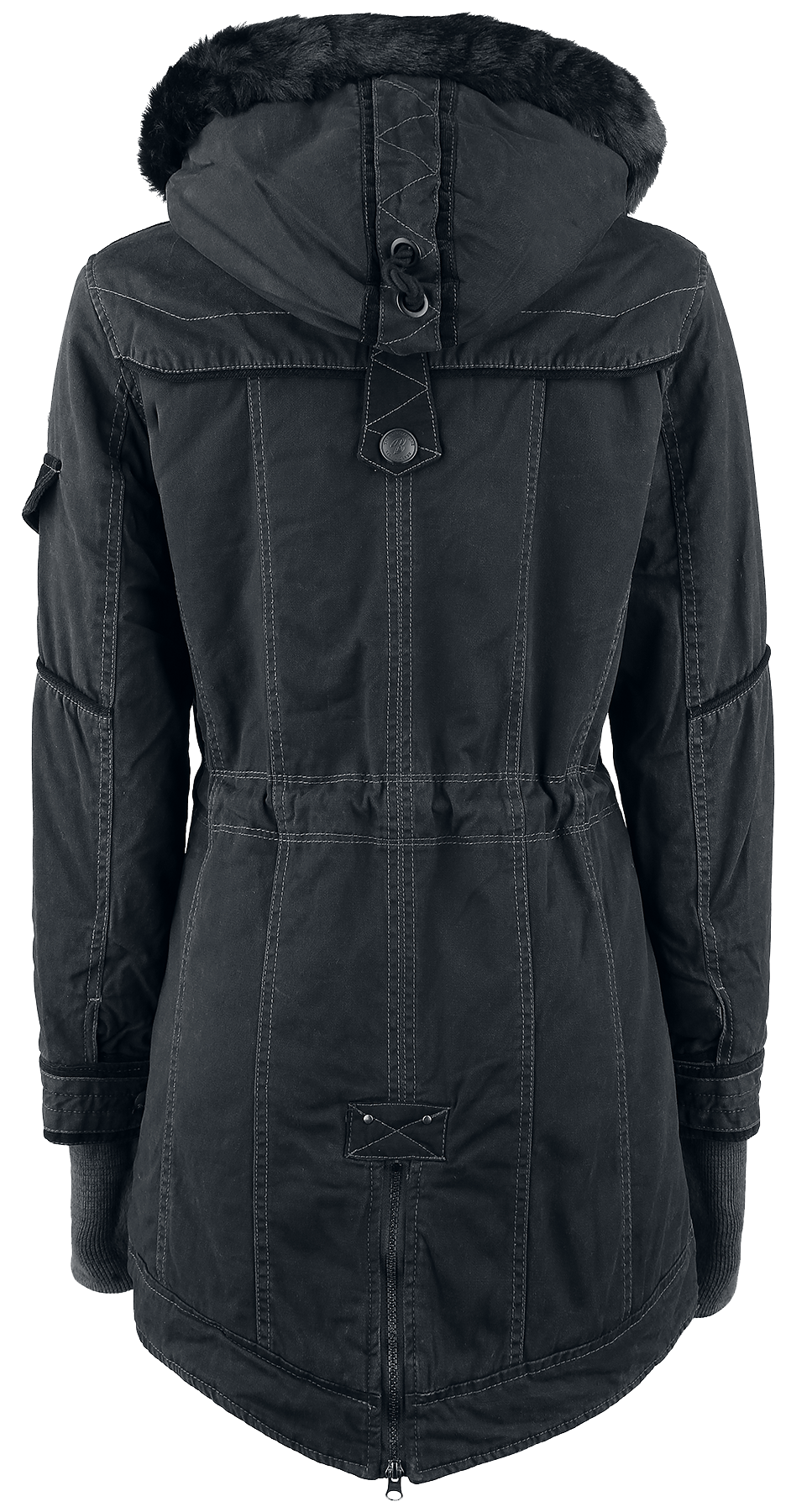 Manteau d'hiver  de Brandit - Parka Femme Saby - S à XXL - pour Femme - noir - Brandit - View 2