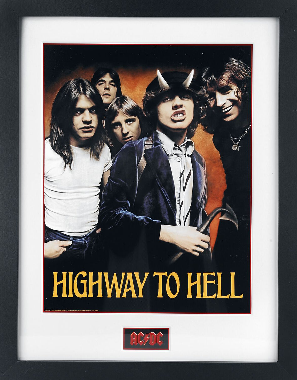 Poster  de AC/DC - Highway To Hell - pour Indifférent - multicolore - AC/DC