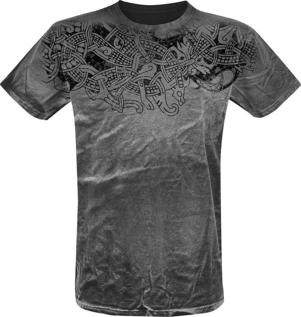 T-Shirt Manches courtes  de Outer Vision - Thunderstorm - S à 3XL - pour Homme - gris - Outer Vision