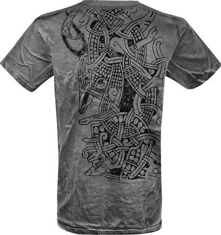 T-Shirt Manches courtes  de Outer Vision - Thunderstorm - S à 3XL - pour Homme - gris - Outer Vision - View 2