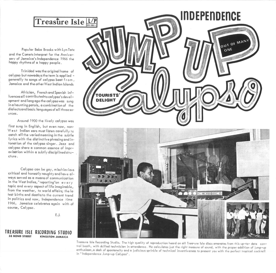 JUMP UP CALYPSO - Back Cover