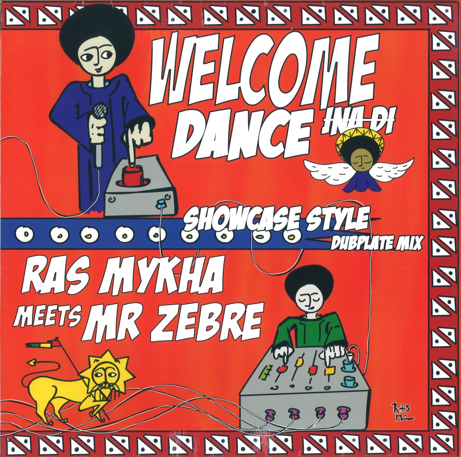 WELCOME INA DI DANCE - Front Cover
