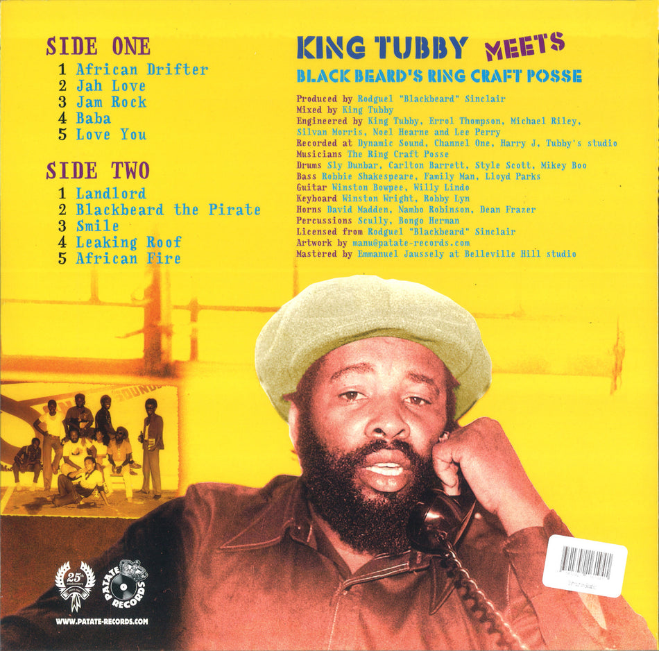 MEETS BLACKBEARD'S RING CRAFT POSSE - Back Cover
