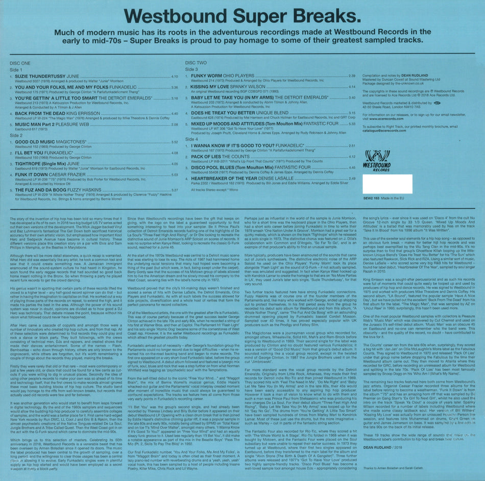 ESSENTIAL FUNK SOUL AND JAZZ SAMPLERS AND BREAKBEATS - Back Cover