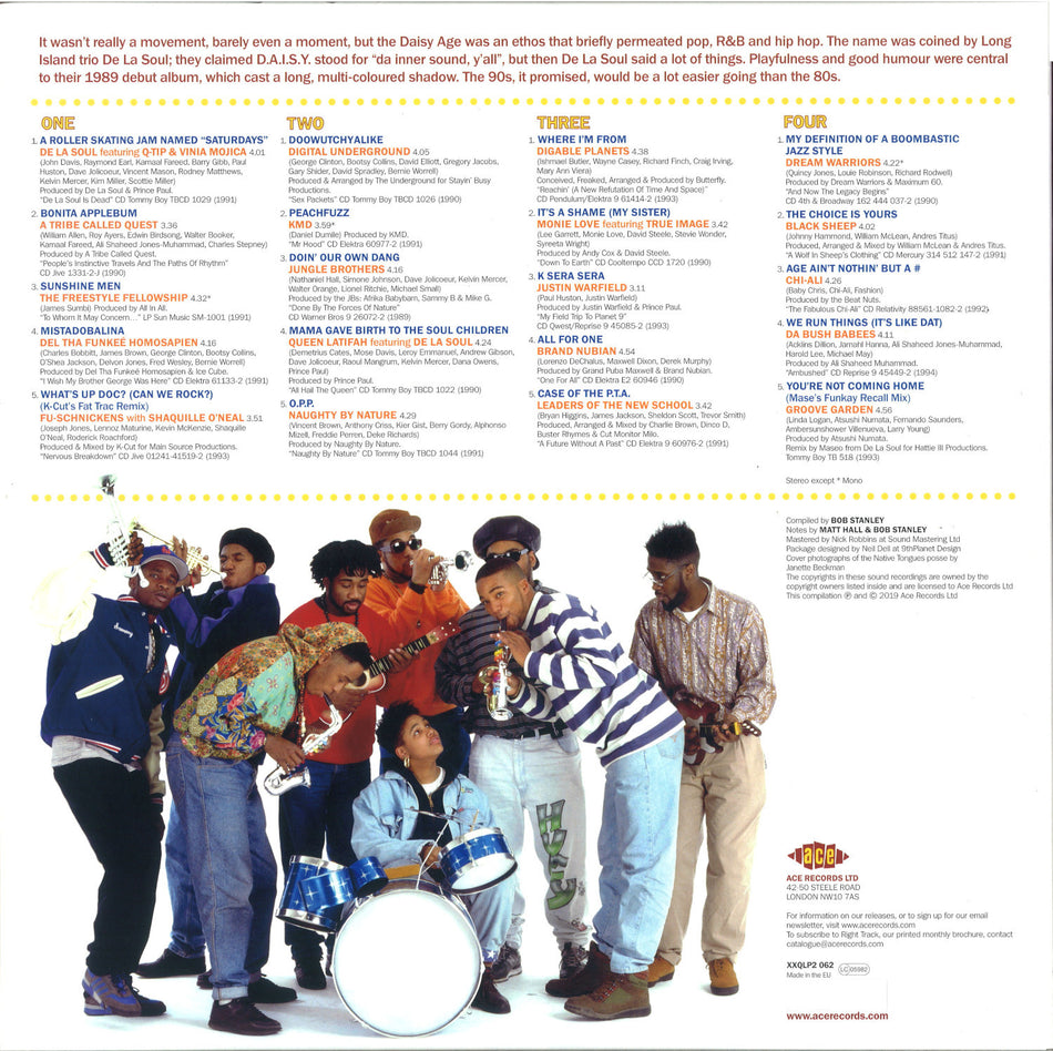 THE DAISY AGE - Back Cover