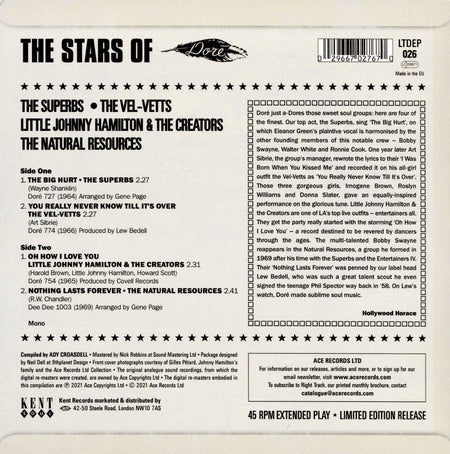 LOS ANGELES' SOUL GROUP SOUND - Back Cover