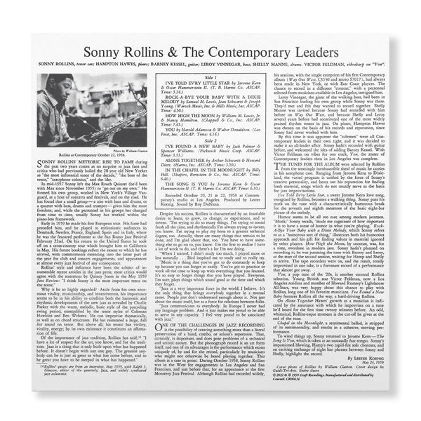 AND THE CONTEMPORARY LEADERS - Front Cover