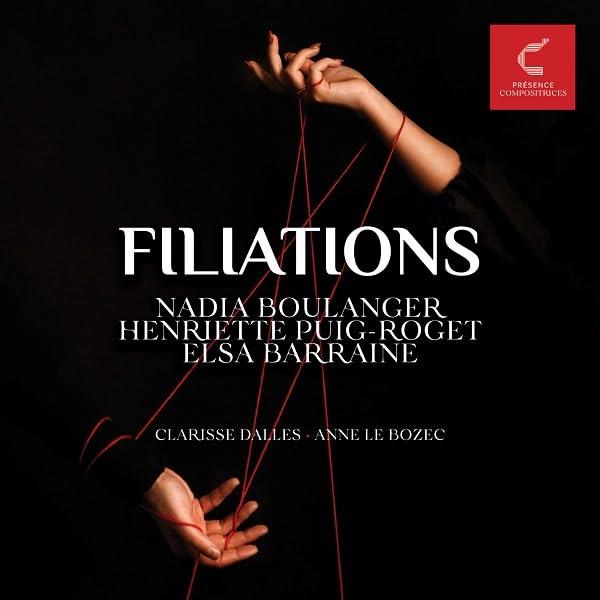 Filiations - Front Cover