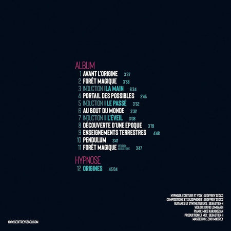 Origines : L’hypnose & la musique du concert + autres surprises - Front Cover
