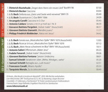 Abend Music, Leben Musik - Front Cover