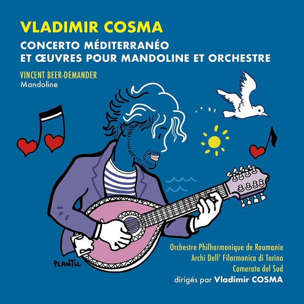 Concerto Mediterraneo et oeuvres pour Mandoline et Orchestre - Front Cover