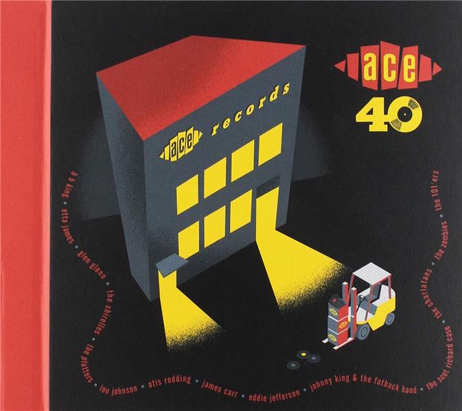 Ace Records 40th anniversary box set - Front Cover