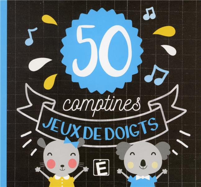 50 Comptines jeux de doigts Digipack - Front Cover