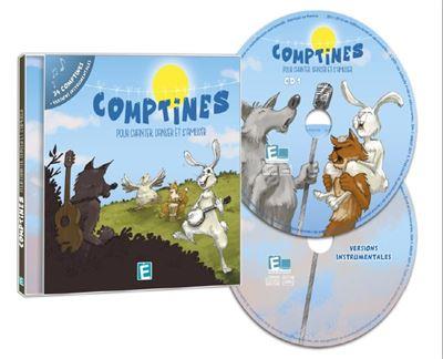 34 Comptines et leurs versions instrumentales - Front Cover