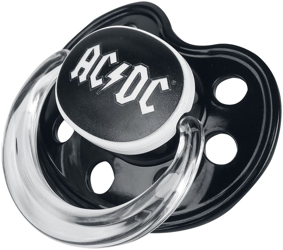 Tétine  de AC/DC - pour les bébés - Metal Kids - Logo - pour filles & garçonse - noir - AC/DC