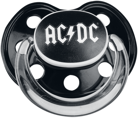 Tétine  de AC/DC - pour les bébés - Metal Kids - Logo - pour filles & garçonse - noir - AC/DC - View 2