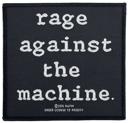 Patch  de Rage Against The Machine - pour Unisexe - noir/blanc - Rage Against The Machine