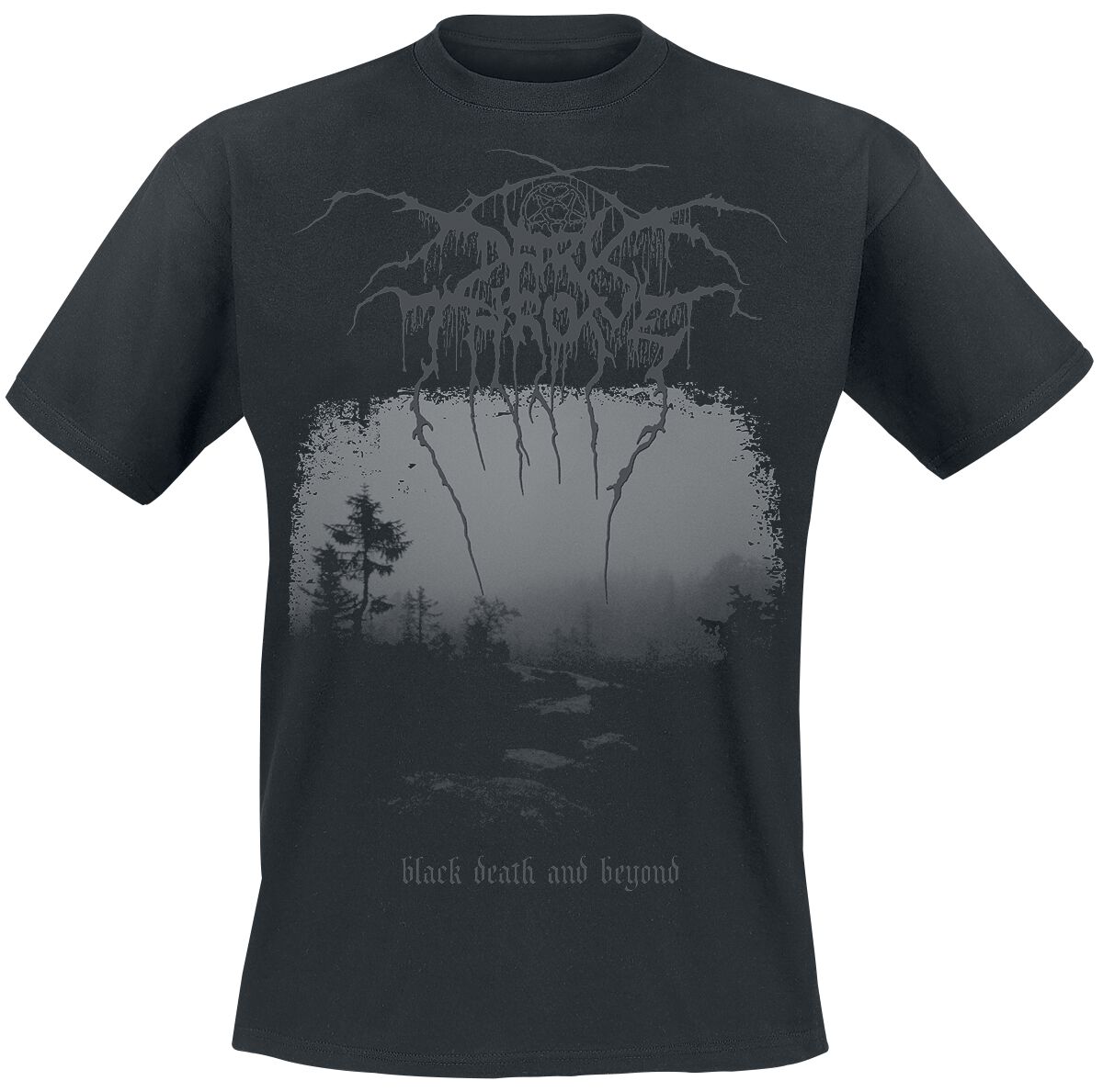 T-Shirt Manches courtes  de Darkthrone - Black death and beyond - S à XL - pour Homme - noir - Darkthrone