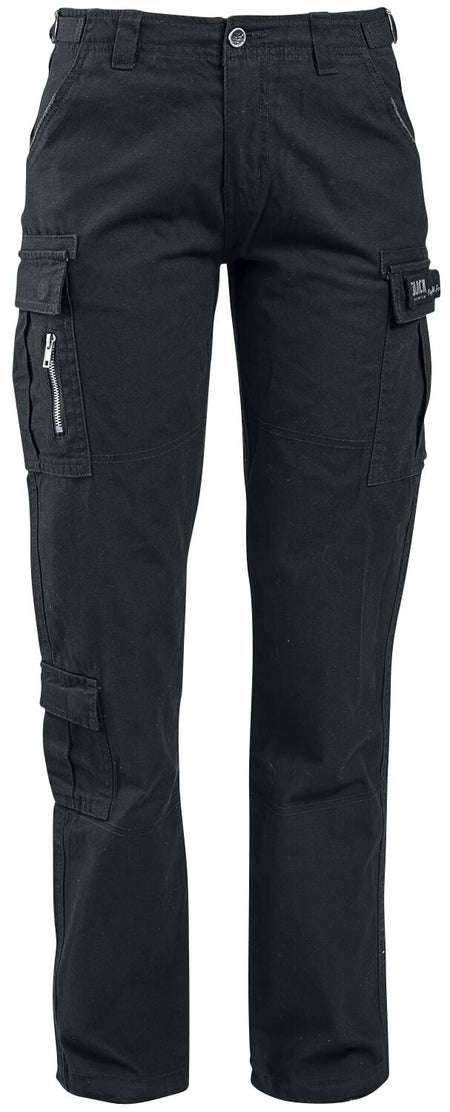 Pantalon Cargo  de Black Premium by EMP - Pantalon Army Vintage - W26L32 à W40L34 - pour Femme - noir - Black Premium by EMP