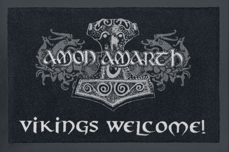 Paillasson  de Amon Amarth - Vikings Welcome! - pour Unisexe - noir - Amon Amarth