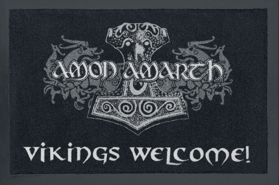 Paillasson  de Amon Amarth - Vikings Welcome! - pour Unisexe - noir - Amon Amarth