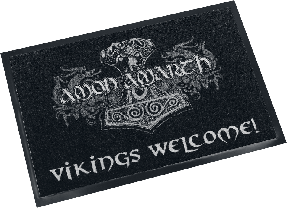 Paillasson  de Amon Amarth - Vikings Welcome! - pour Unisexe - noir - Amon Amarth - View 2