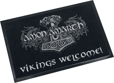 Paillasson  de Amon Amarth - Vikings Welcome! - pour Indifférent - noir - Amon Amarth - View 2