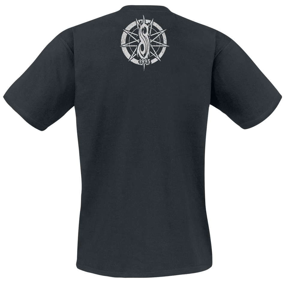 T-Shirt Manches courtes  de Slipknot - Flaming Goat - S à XL - pour Homme - noir - Slipknot - View 2