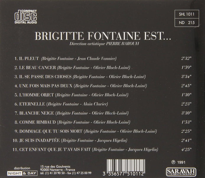 Brigitte Fontaine est... - Front Cover