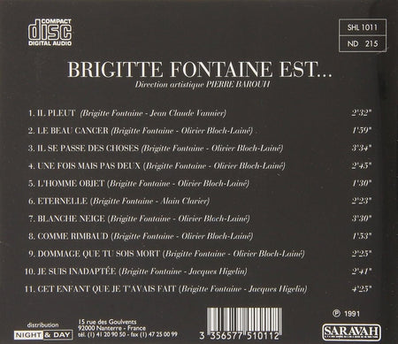 Brigitte Fontaine est... - Front Cover