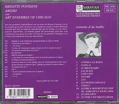 Comme à la radio - Front Cover