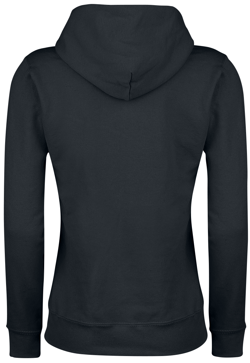 Sweat-shirt à capuche Fun de Slogans - Black Is My Happy Colour - S à XXL - pour Femme - noir - Slogans - View 2