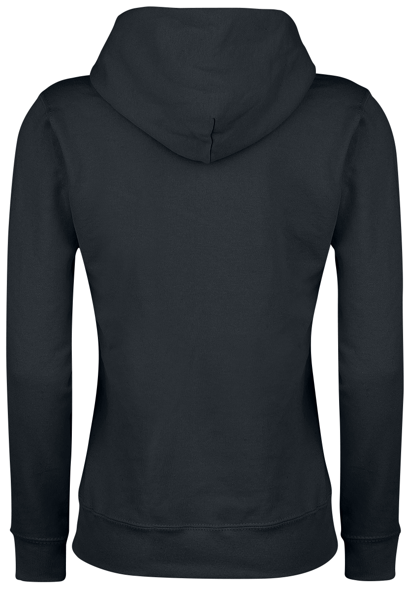 Sweat-shirt à capuche Fun de Slogans - Black Is My Happy Colour - S à XXL - pour Femme - noir - Slogans - View 2