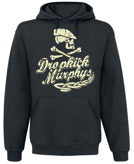 Sweat-shirt à capuche  de Dropkick Murphys - Scully Skull Ship - M à 3XL - pour Homme - noir - Dropkick Murphys