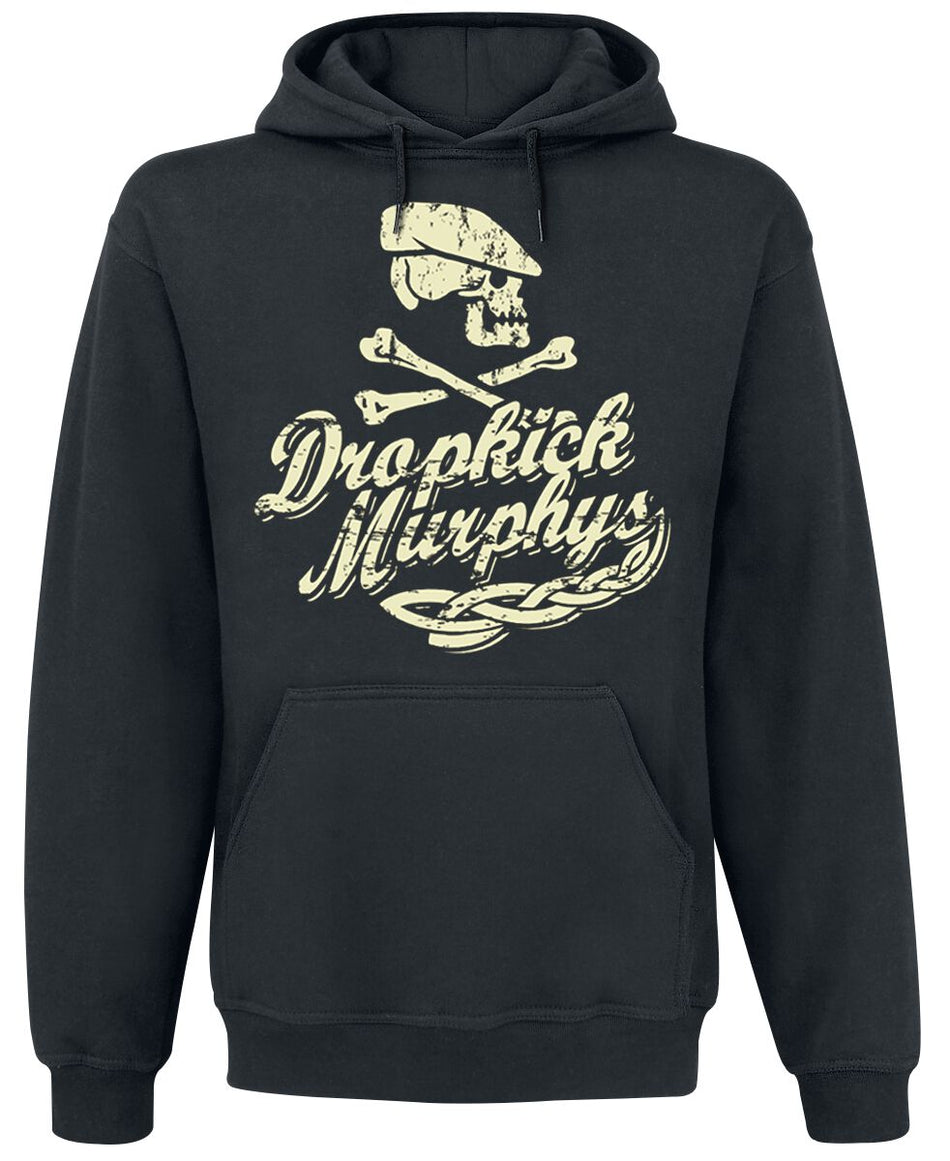Sweat-shirt à capuche  de Dropkick Murphys - Scully Skull Ship - M à 3XL - pour Homme - noir - Dropkick Murphys