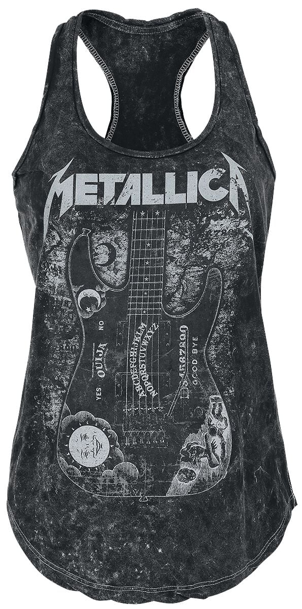 Top  de Metallica - Ouija Guitar - S à XXL - pour Femme - noir - metallica