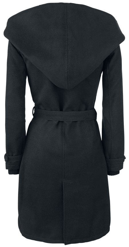 Manteau d'hiver  de Vixxsin - Manteau Decay - S à 5XL - pour Femme - noir - Vixxsin - View 2