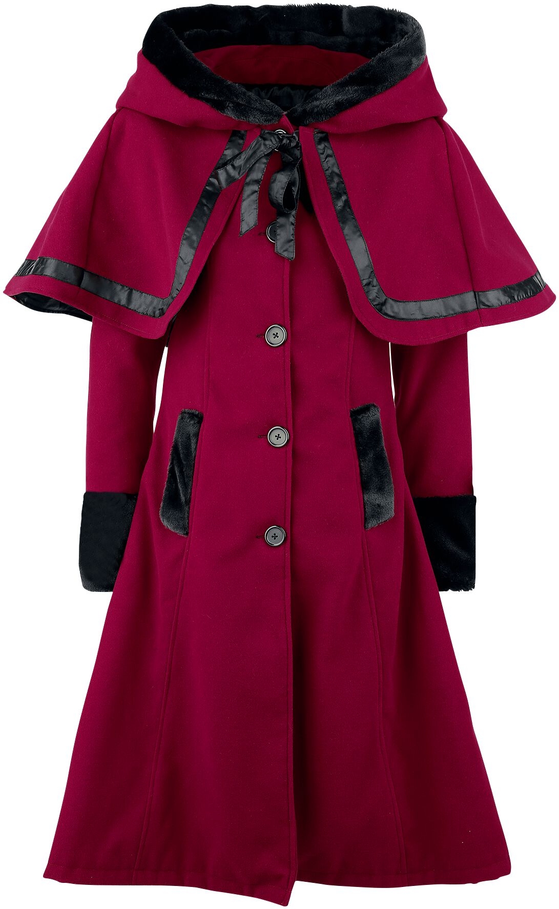 Manteau d'hiver  de Vixxsin - Manteau Elena - S à 5XL - pour Femme - rouge - Vixxsin