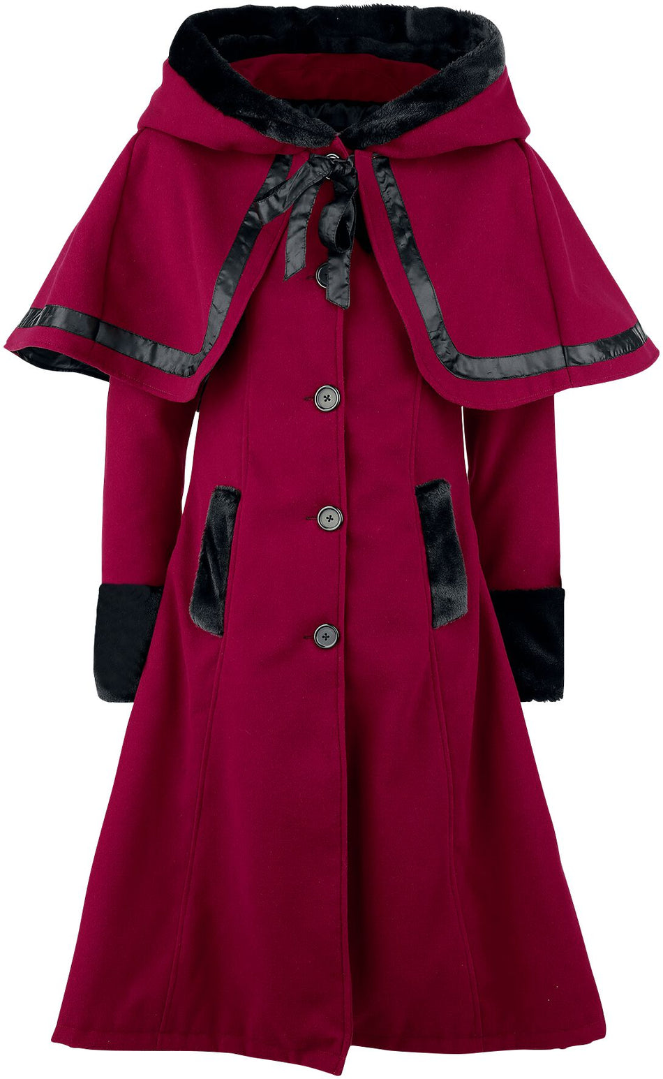 Manteau d'hiver  de Vixxsin - Manteau Elena - S à 5XL - pour Femme - rouge - Vixxsin