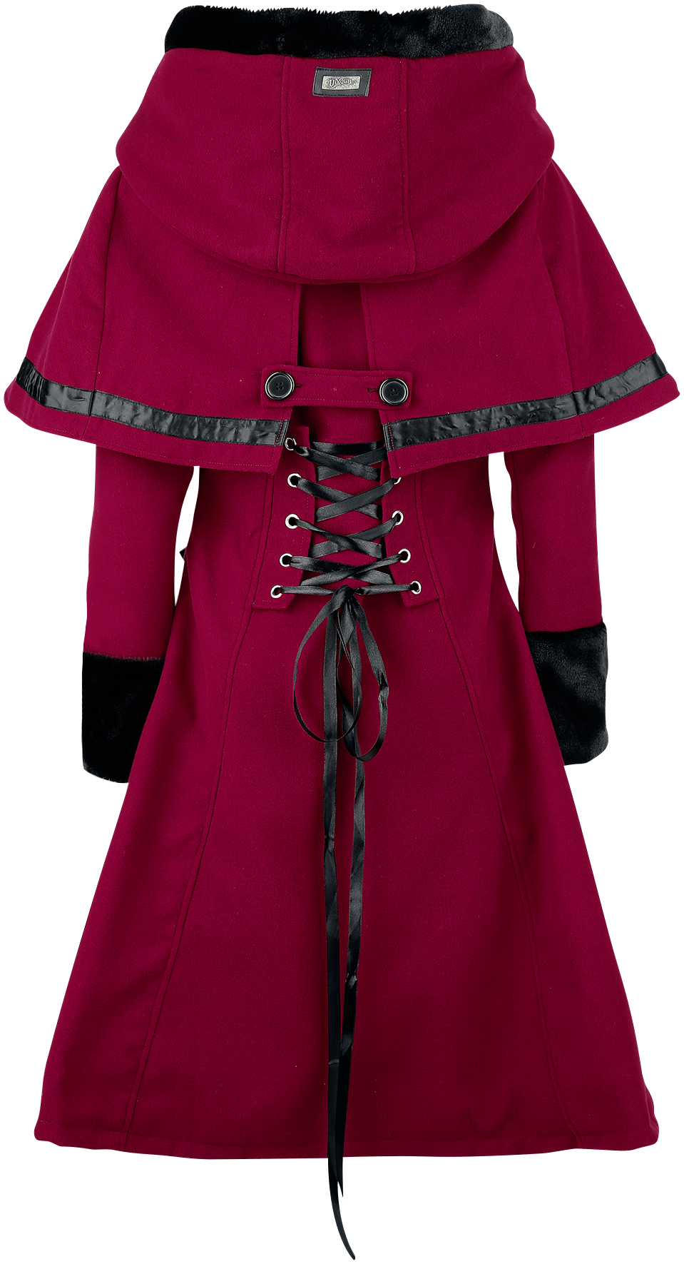Manteau d'hiver  de Vixxsin - Manteau Elena - S à 5XL - pour Femme - rouge - Vixxsin - View 2