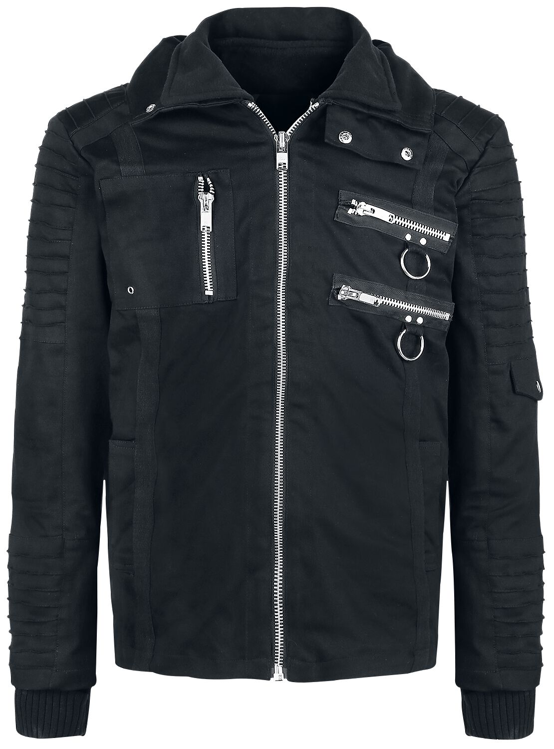Veste d'hiver Gothic de Vixxsin - Veste Salute - S à XL - pour Homme - noir - Vixxsin