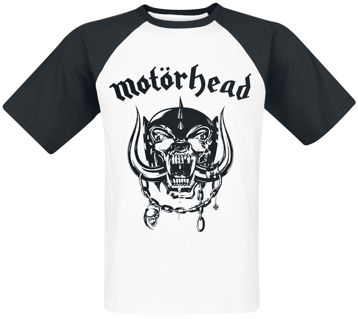T-Shirt Manches courtes  de Motörhead - Everything Louder - S à M - pour Homme - blanc/noir - Motörhead
